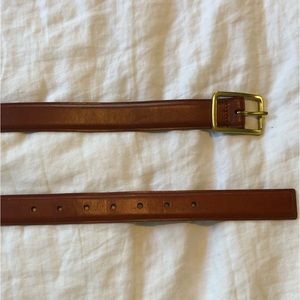 Madewell Leather Belt - Cognac